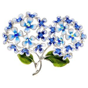 Exquisite Cindy Xiang Flowers Pin Brooch Pendant